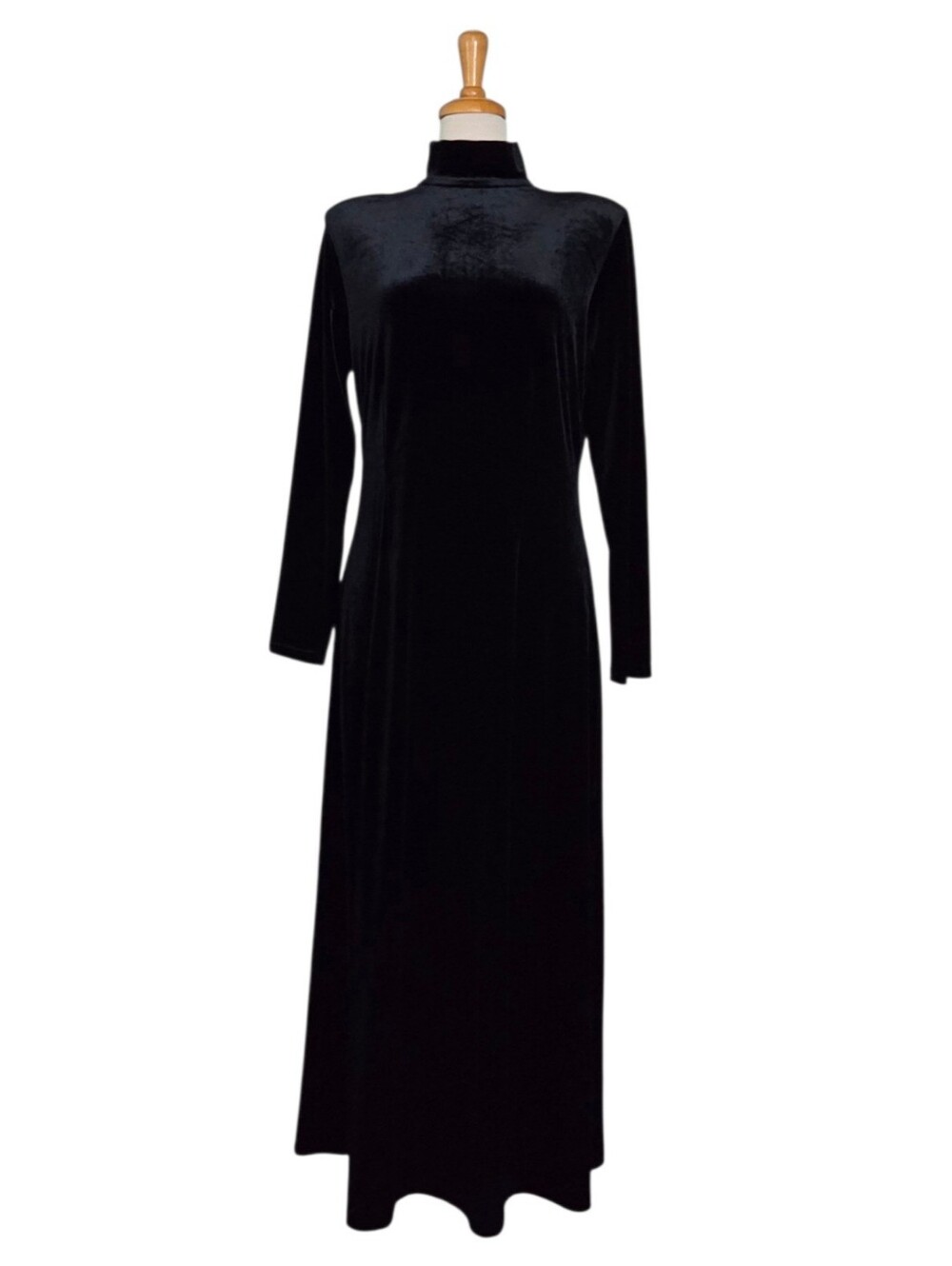 Jacqueline Ferrar Black Dress Women's Size 12 90s Vintage Whimsigoth